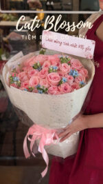 Bó Hoa Pink Ohara - BH75